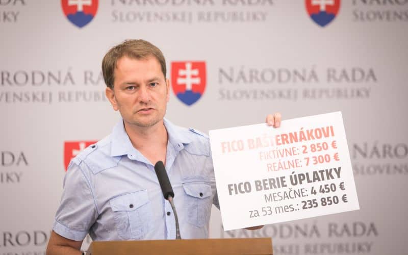 Matovič znovu na verejnosti, jasný odkaz oponentom: Pokutu nezaplatím!
