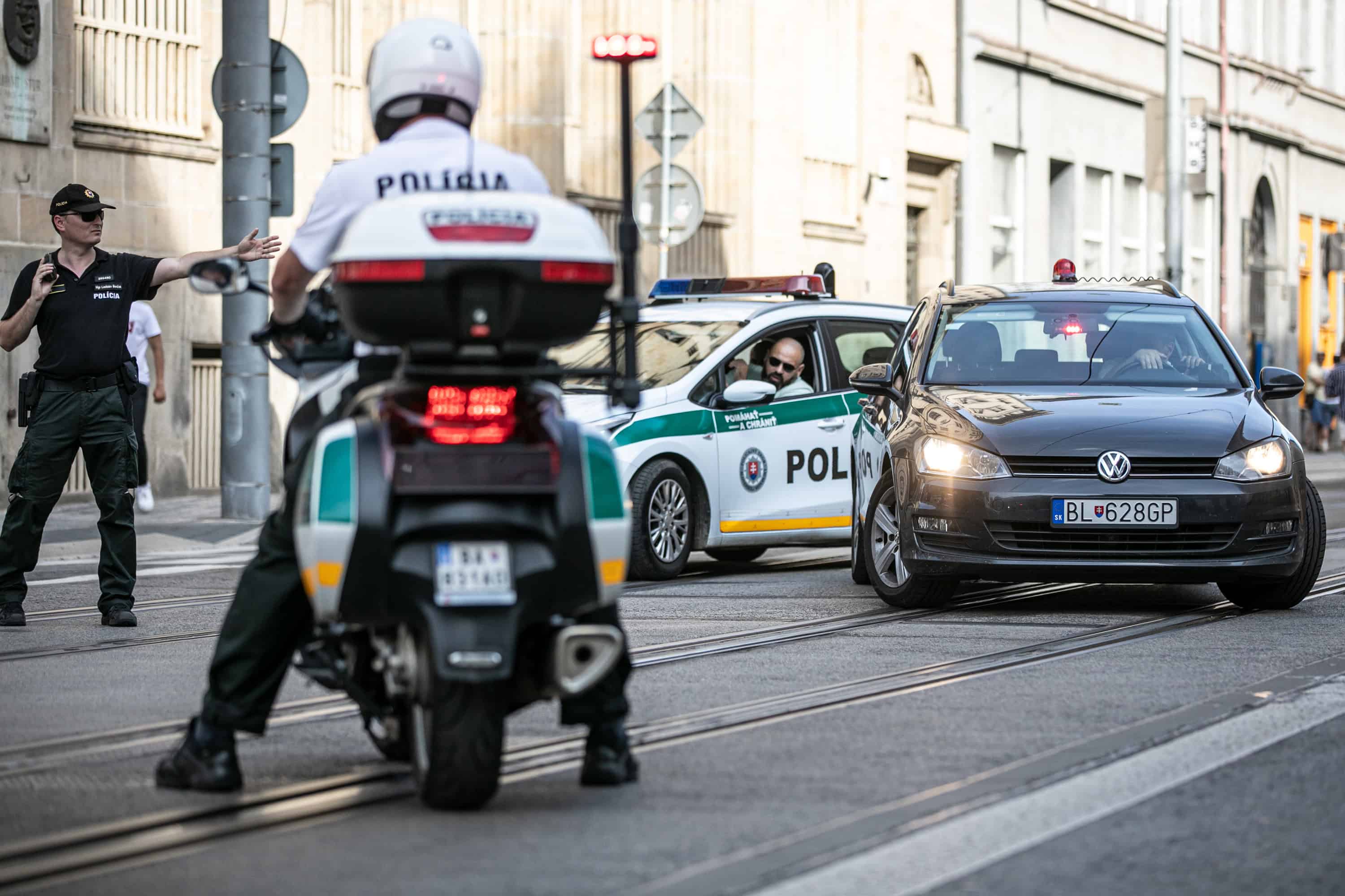 Košickí policajti mali perný piatok. Riešili muža, ktorý sa vyhrážal zabitím rodiny aj mužov zákona