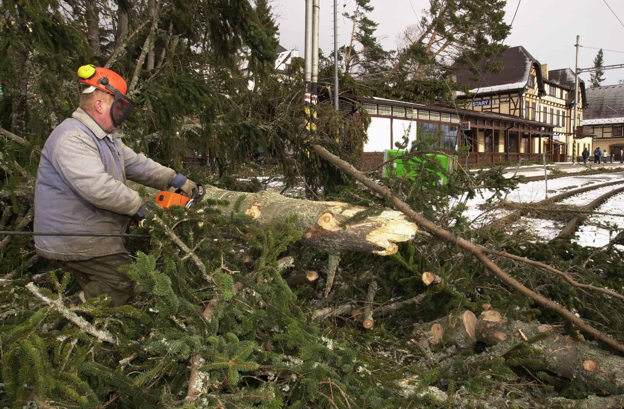 Hasiči z Banskej Bystrice sú tiež v plnej permanencii. Dnes pre silný vietor zasahovali už 16-krát