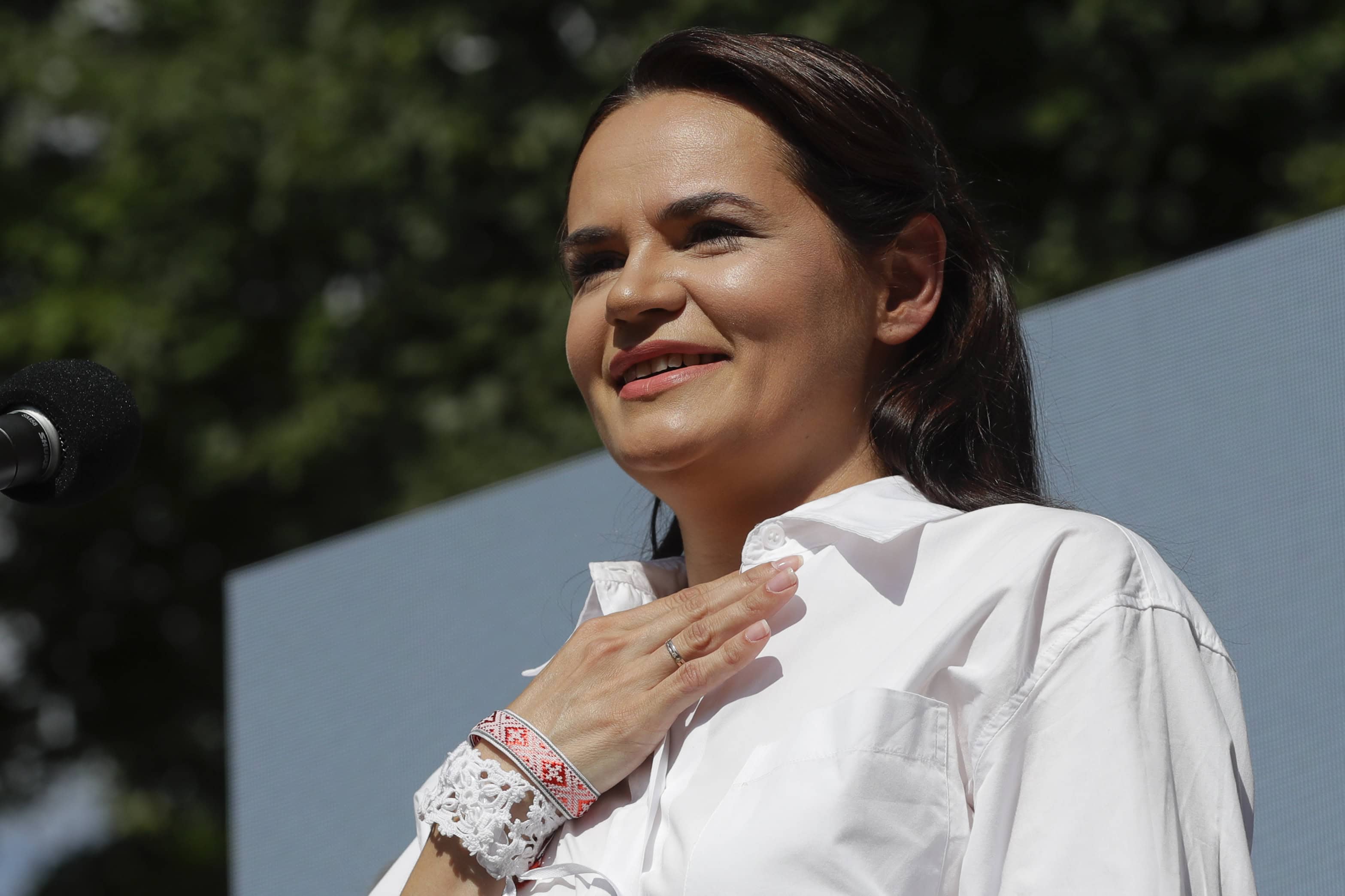 V Bielorusku na krátko zadržali manažérku kampane hlavnej opozičnej kandidátky
