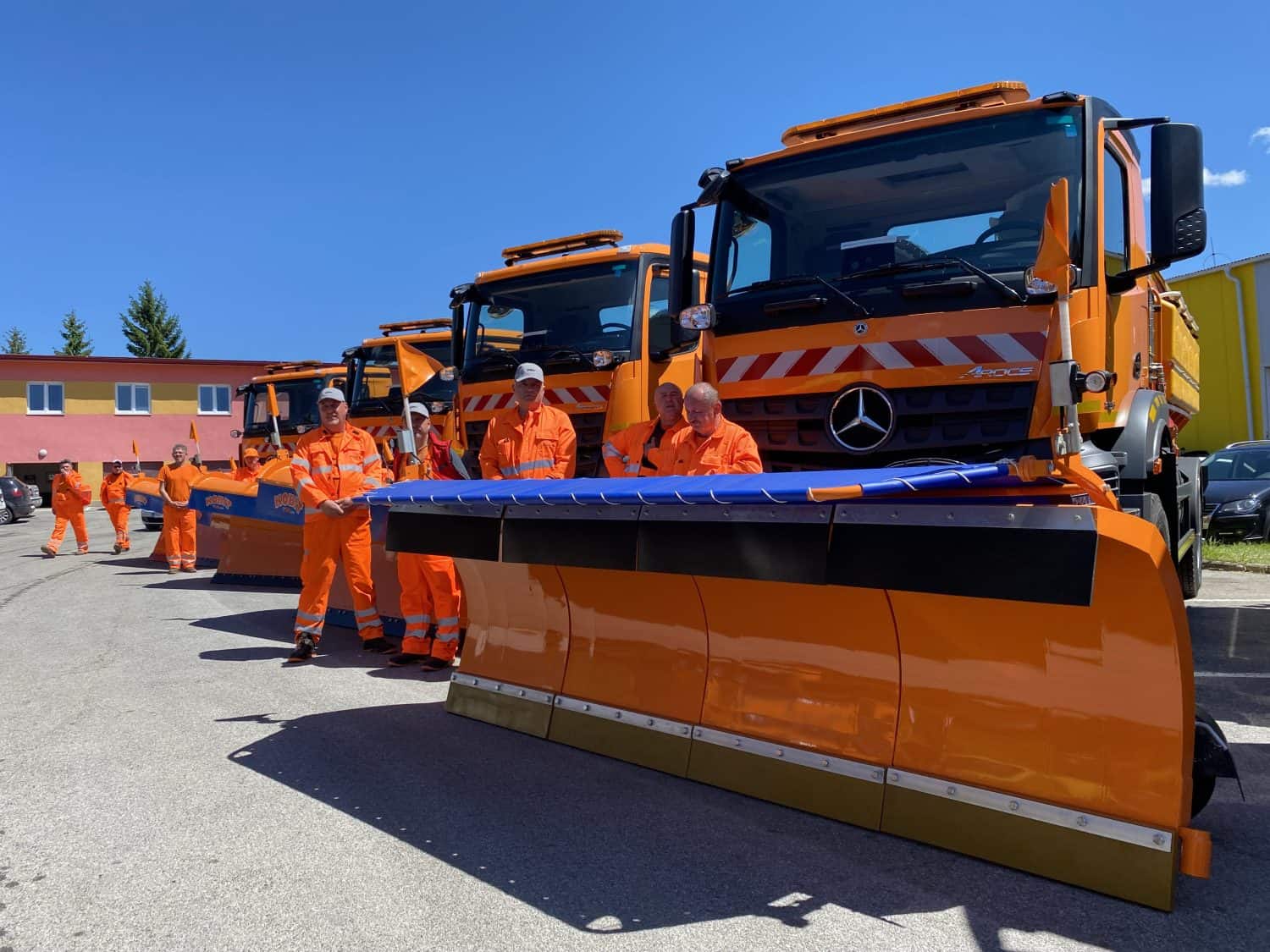 Do zimnej údržby v kraji bude nasadených vyše 480 ľudí a 200 mechanizmov