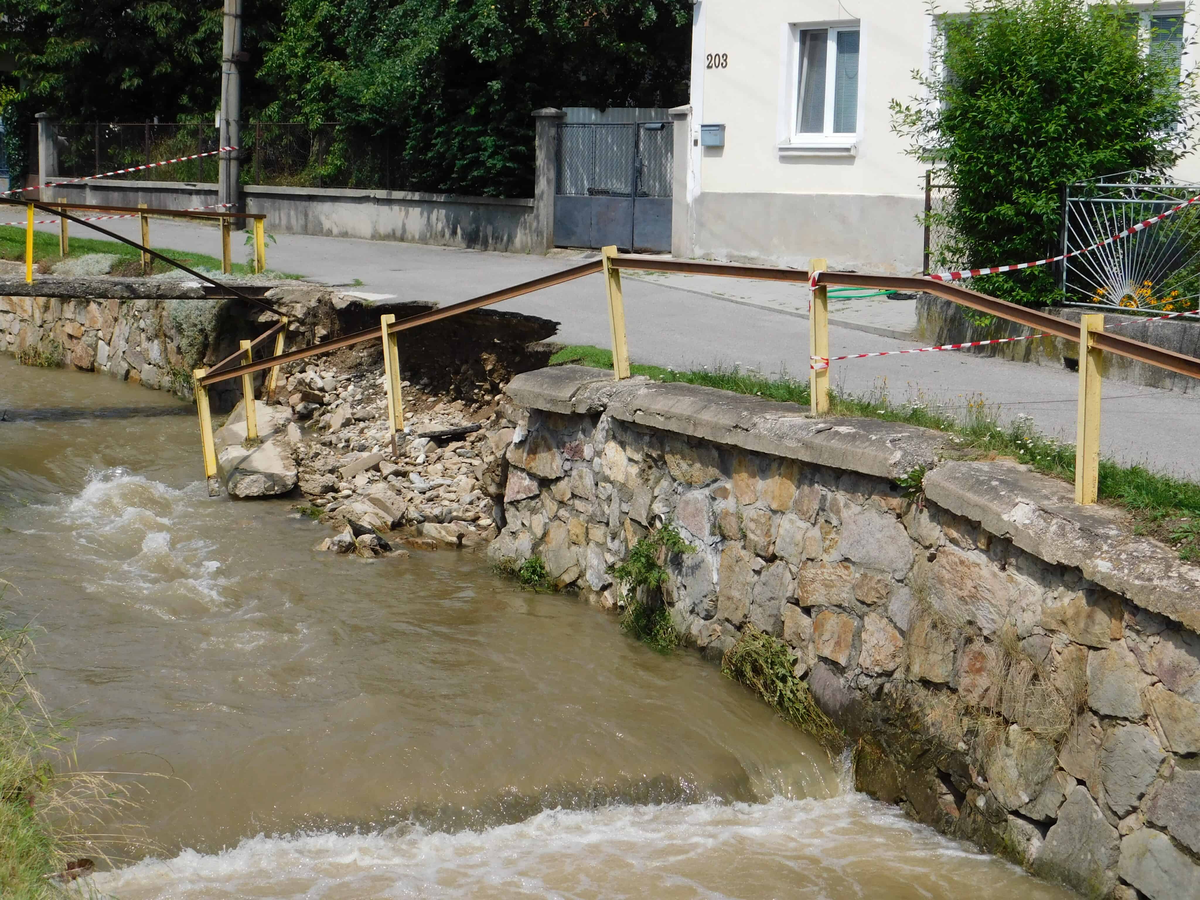Vo viacerých obciach Bardejovského okresu platí zvýšený stupeň povodňovej aktivity