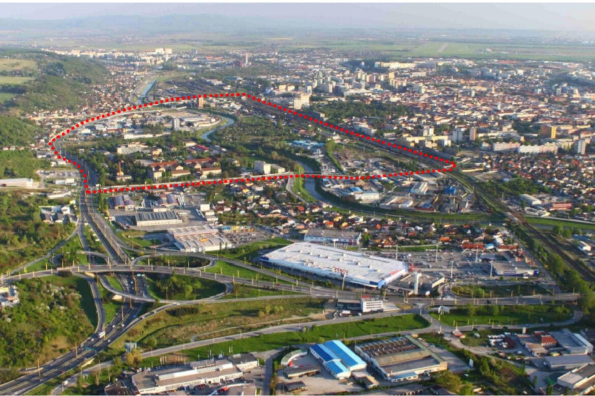 Nové mestské centrum Košíc.
