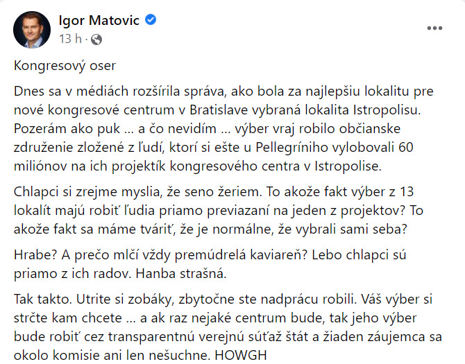 Matovičov status 