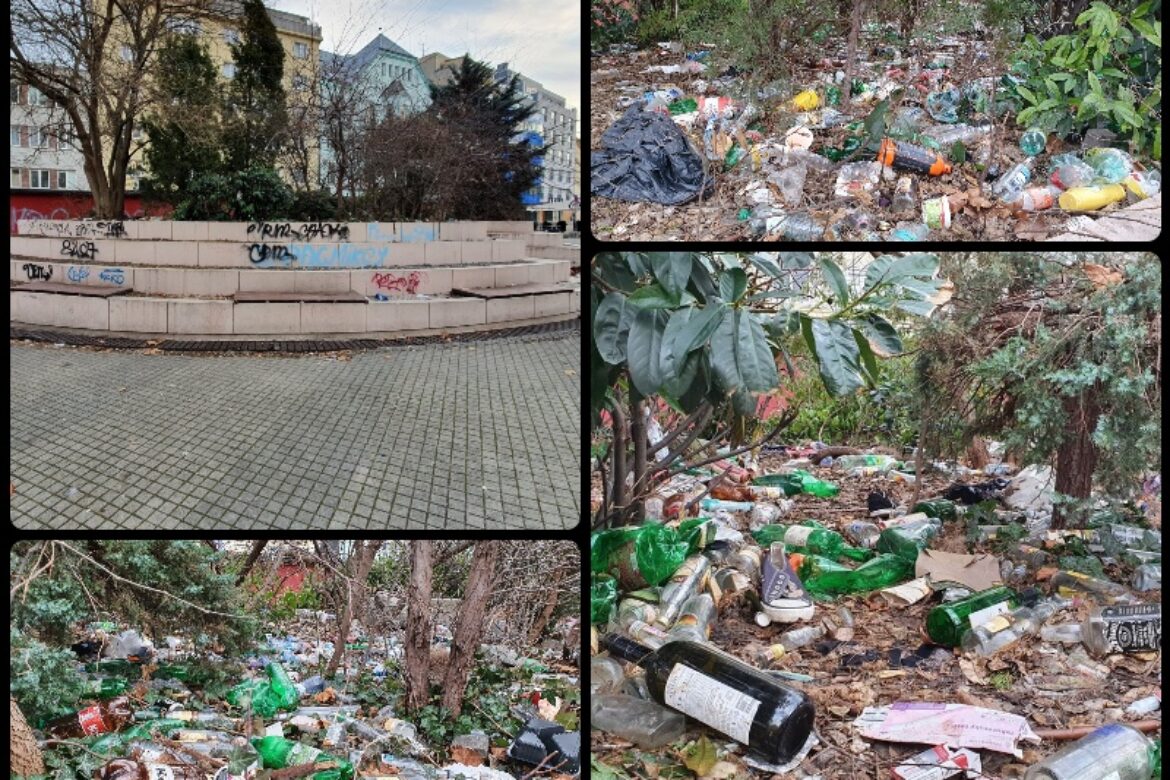 MEGA skládka odpadu v centre Bratislavy!