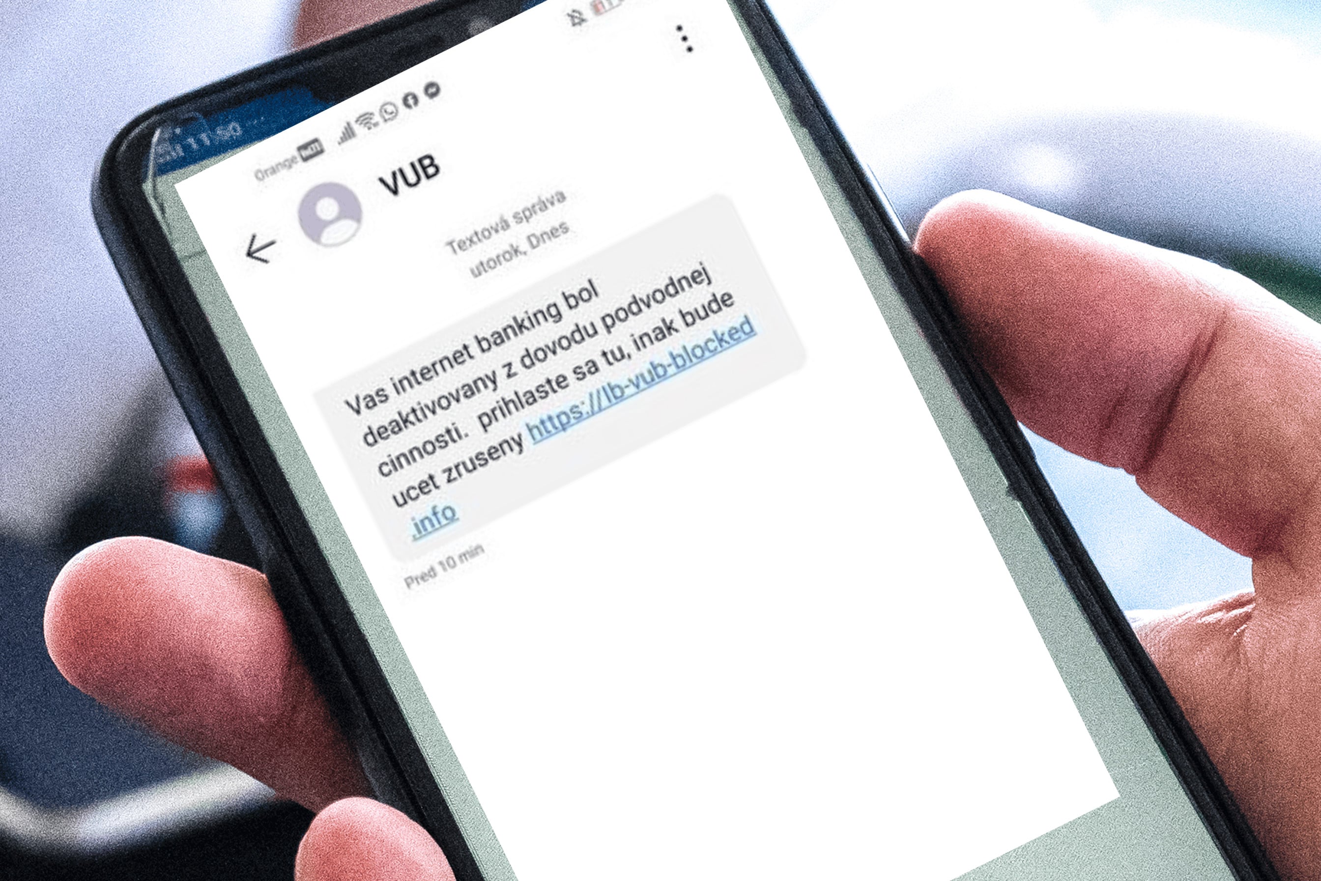 Polícia upozorňuje na podvodné SMS správy o nezaplatení pokuty