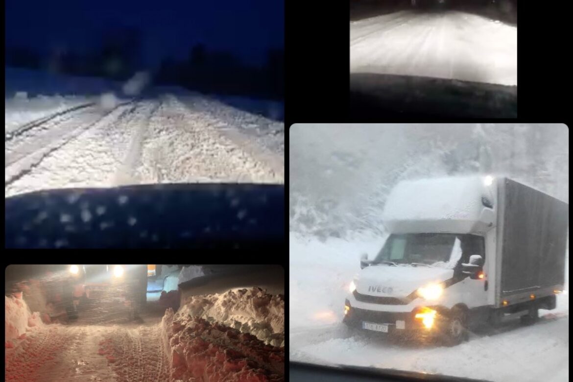 Hrôza na cestách, dopravu komplikuje sneženie