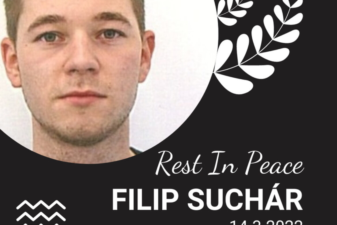 Zavraždený policajt Filip Suchár (†29). Foto: FB