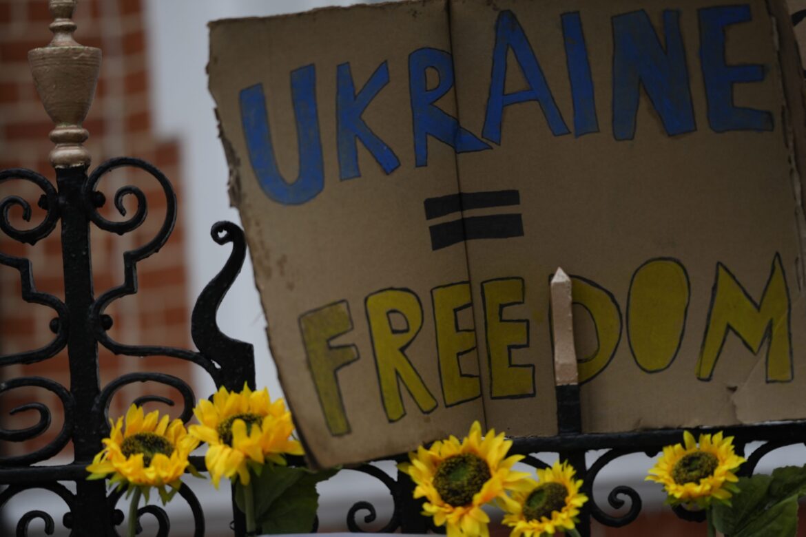 Ukrajina, vojna, utečenci, Rusko, protest