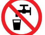 Znečistená voda, voda nie je pitná