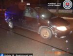 Opitý Ukrajinec narazil do policajného auta. ZDROJ: FB Polícia Bratislavský kraj