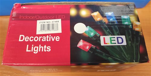 Svetelný reťazec "LED Decoration Lights" item no.: 37488 (len na krabici)