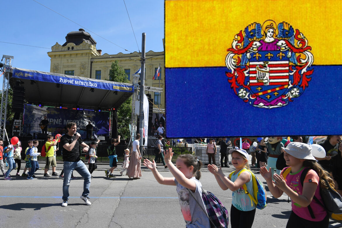 Vlajka mesta Košice.