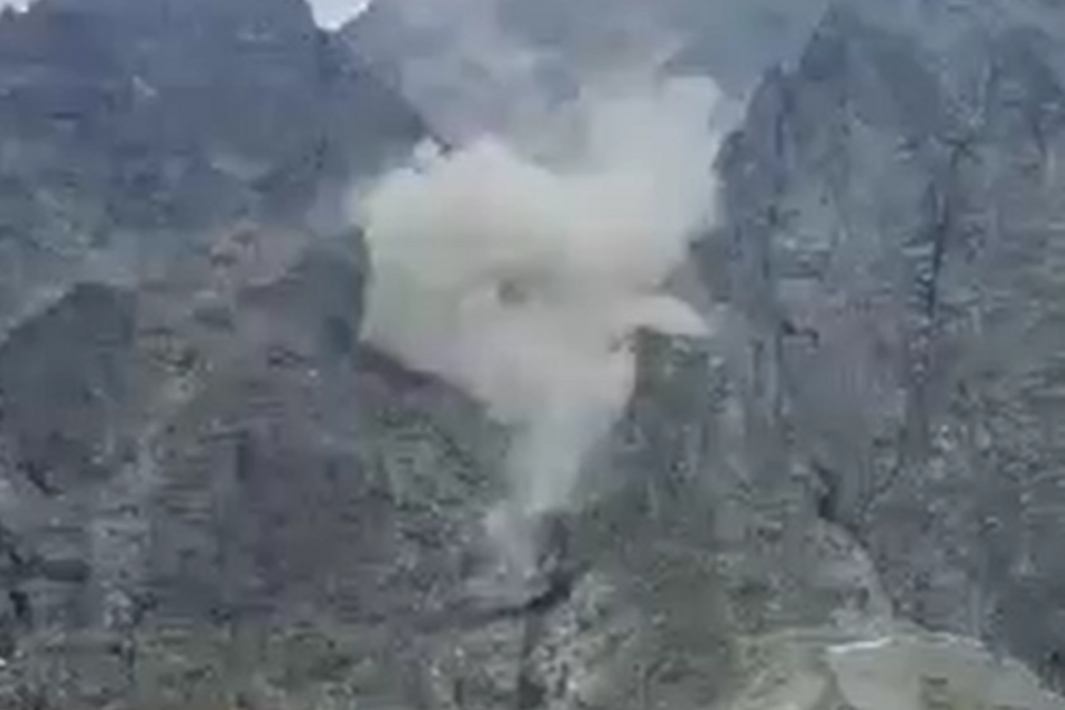 Vo Vysokých Tatrách sa spustila kamenná lavína. Zdroj: HZS