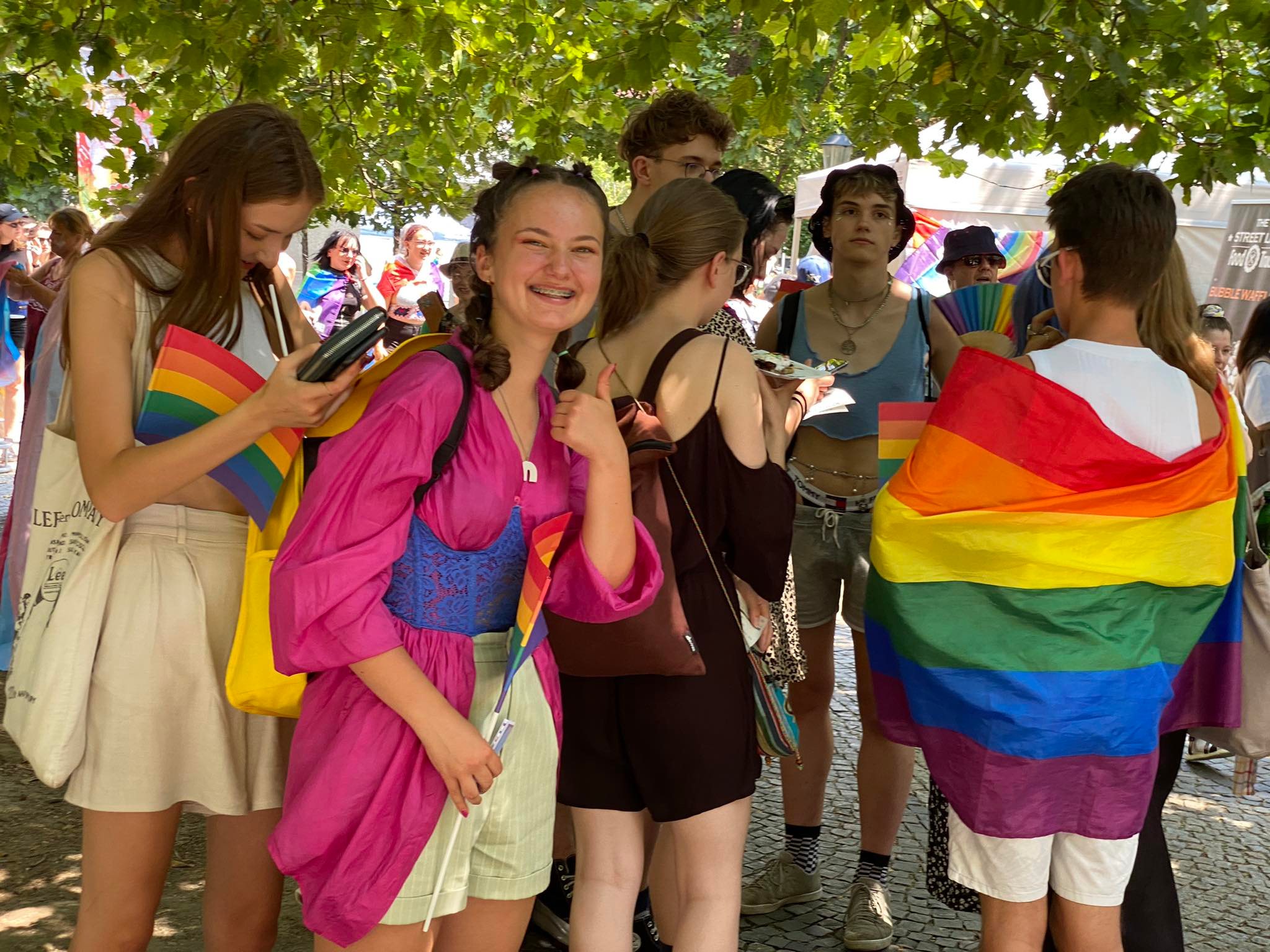 LGBTI, Pride, Dúha, Bratislava, dúhová vlajka