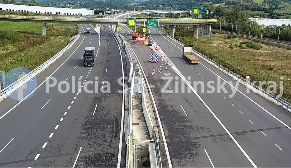 Diaľničný tunel v Hričovskom podhradí je zatvorený. Dôvodom je pravidelná údržba