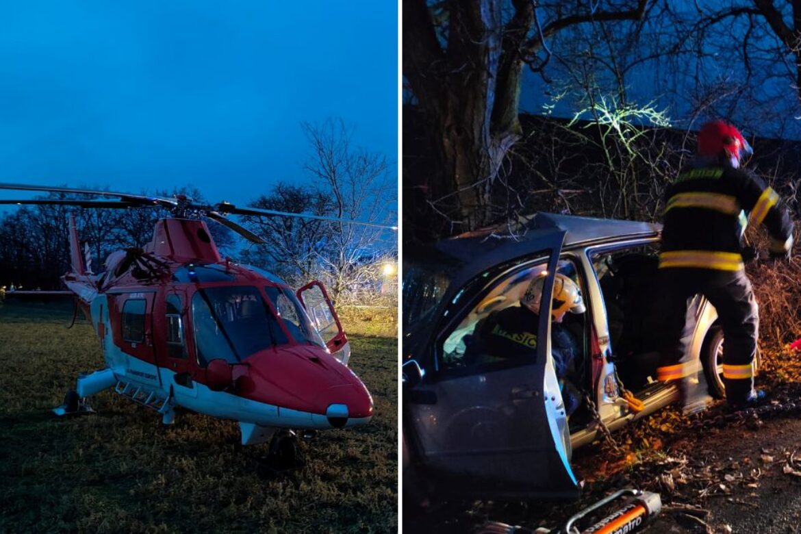Autonehoda, medzi Kľačany a Sasinkovo Zdroj FB Air - Transport Europe