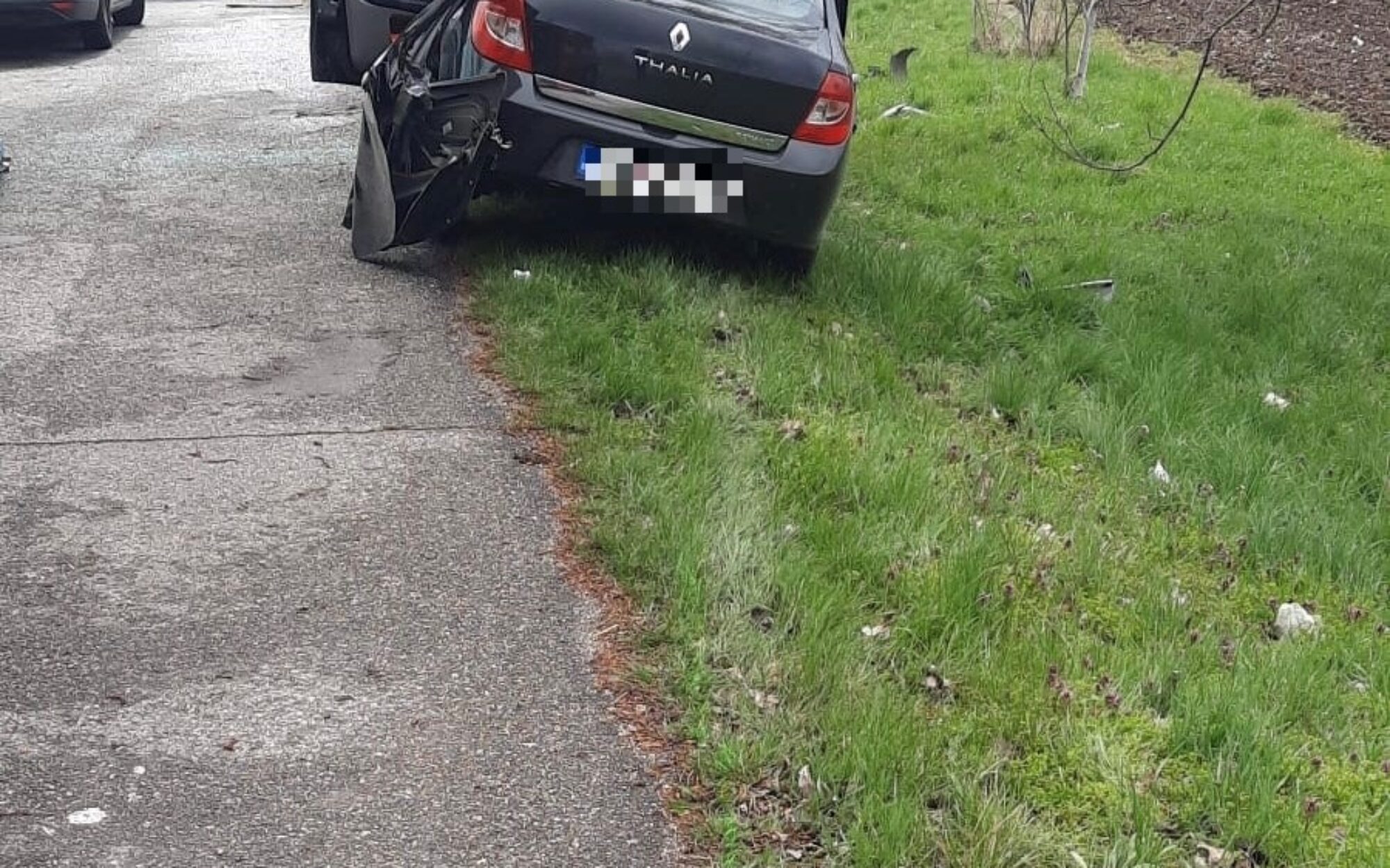 Nehoda Hronské Kľačany Zdroj: FB/Polícia SR - Nitriansky kraj