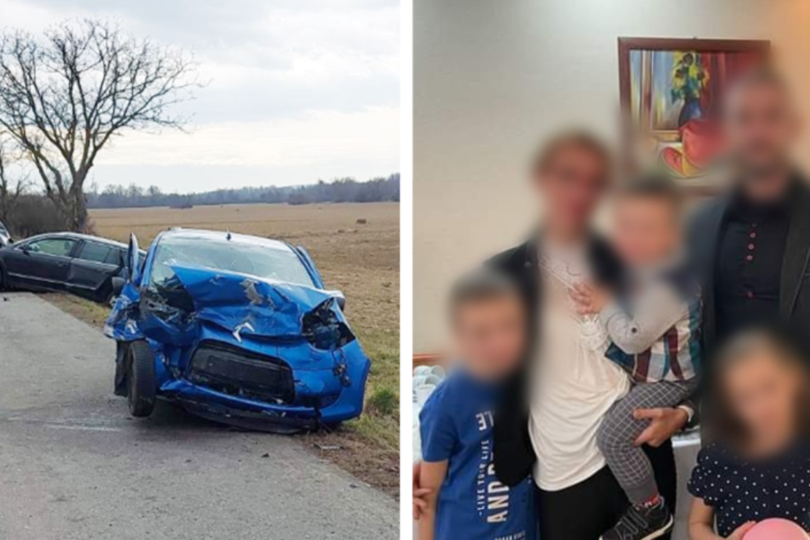Vážna autonehoda medzi obcami Staré a Zbudza Zdroj: FB/Polícia SR