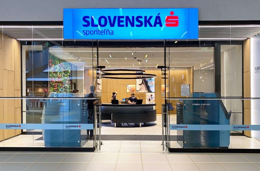 Banka, Slovenská sporiteľňa, SLSP. Zdroj: FB/Slovenská sporiteľňa