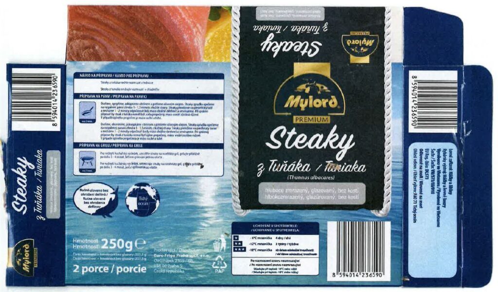 Steaky z tuniaka