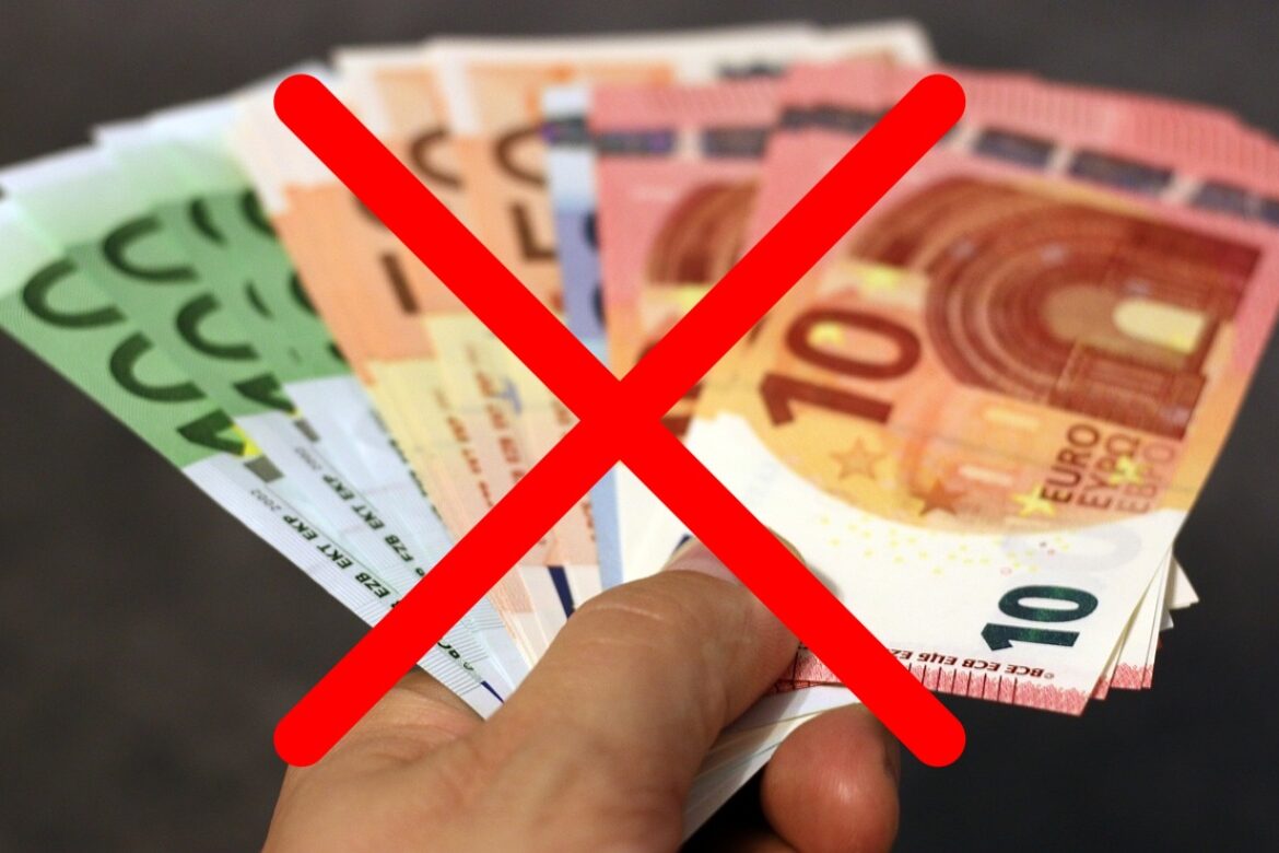 euro, bankovky
