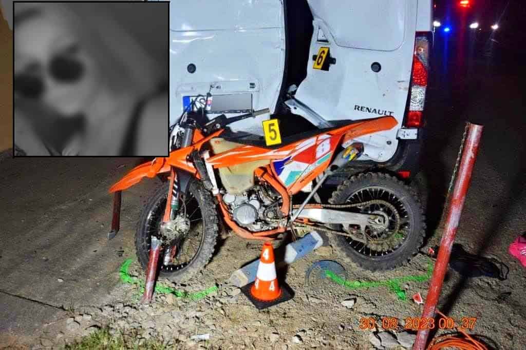 FOTO Prvé slová TEHOTNEJ Ley, ktorá PRERAZILA dvere dodávky: OPITÝ motorkár ju takmer zabil, vrazil aj do POLICAJTA