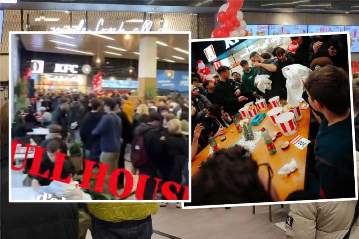 ŠOKUJÚCE VIDEO Otvorenie známeho fastfoodu v meste vyvolalo ošiaľ ako v 90. rokoch! Slováci čakali v 50-metrovom rade