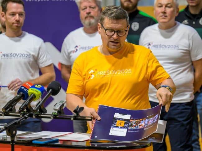 Mesto Prešov získalo titul Európske mesto športu 2025