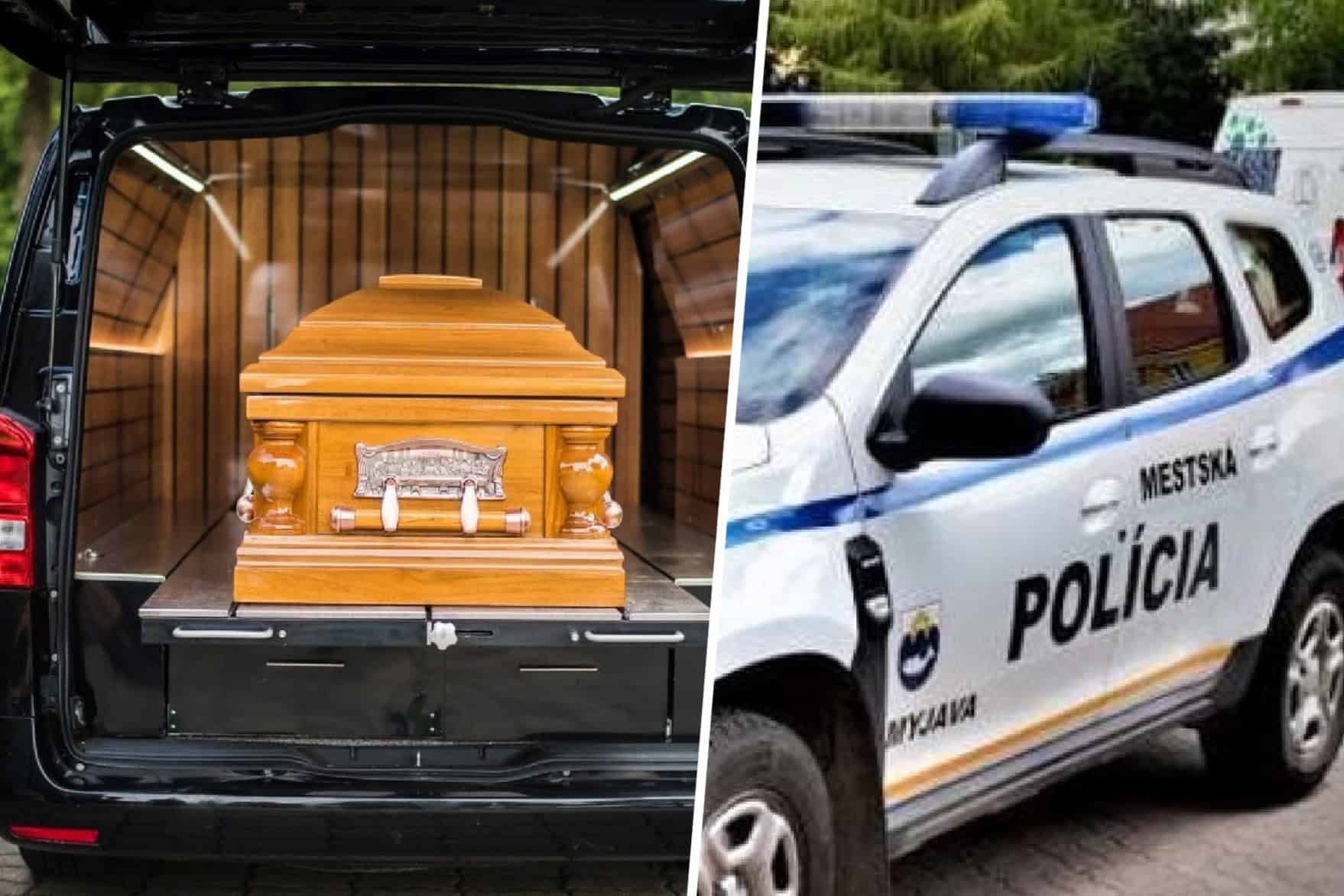 KURIÓZNA NEHODA Vrazil do pohrebného vozidla a ušiel! Mesto aj polícia hľadajú vinníka