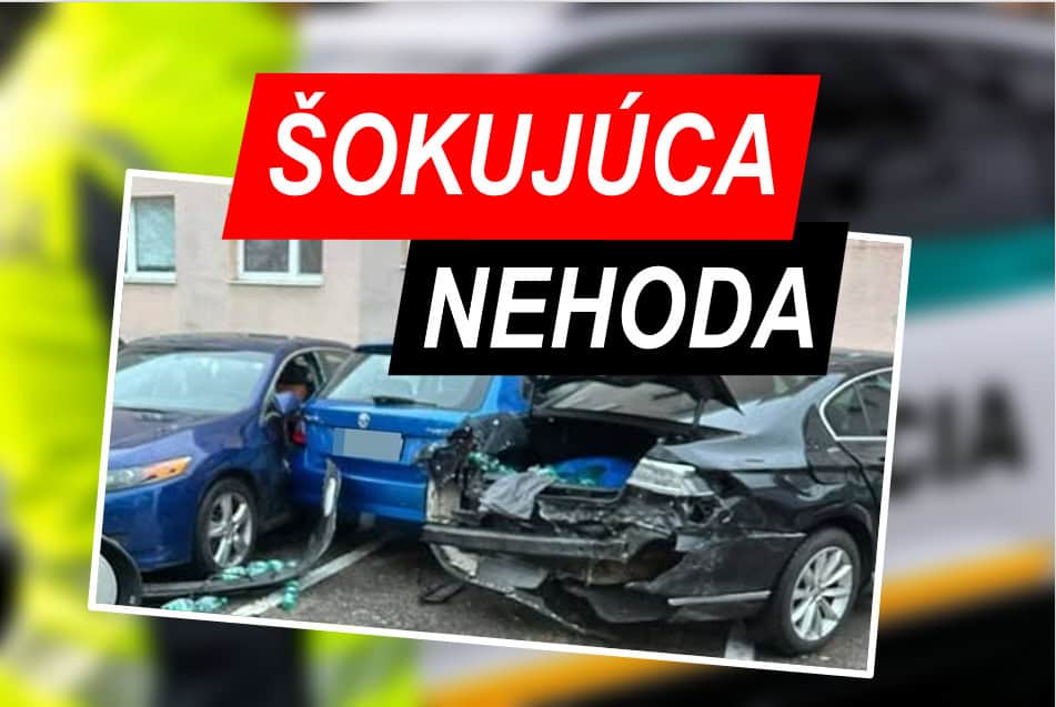 FOTO Vodič na parkovisku ZDEMOLOVAL autá a UŠIEL! Okamžite sa rozbehlo pátranie: ŠOKUJÚCE, čo zistila polícia