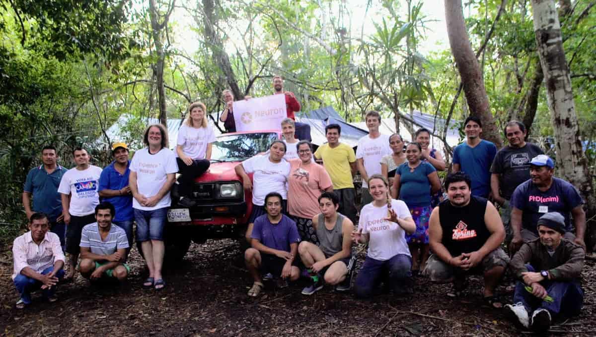 Česko-slovenská expedícia v Guatemale. Zdroj: Nadácia Neuron