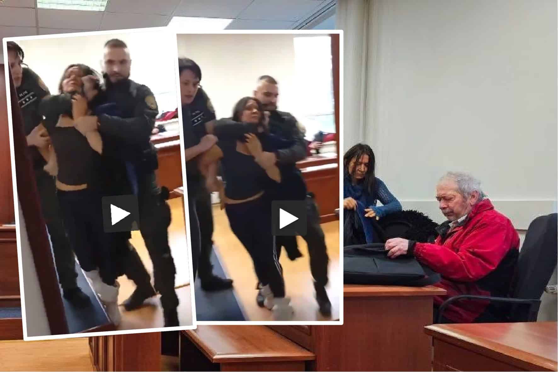 VIDEO DRÁMA NA SÚDE Historika súdia pre popieranie holokaustu: Známu advokátku VYVIEDLA justičná STRÁŽ!