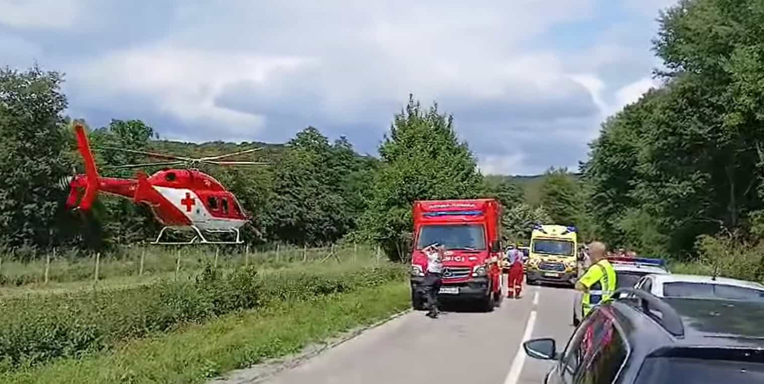 AKTUÁLNE ŤAŽKÁ NEHODA Hlásia jednu OBEŤ a zraneného: Zasahuje aj záchranársky vrtuľník