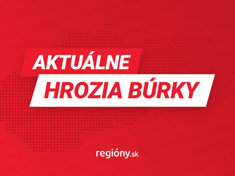 SHMÚ varuje: Búrky a povodňové nebezpečenstvo na strednom a východnom Slovensku
