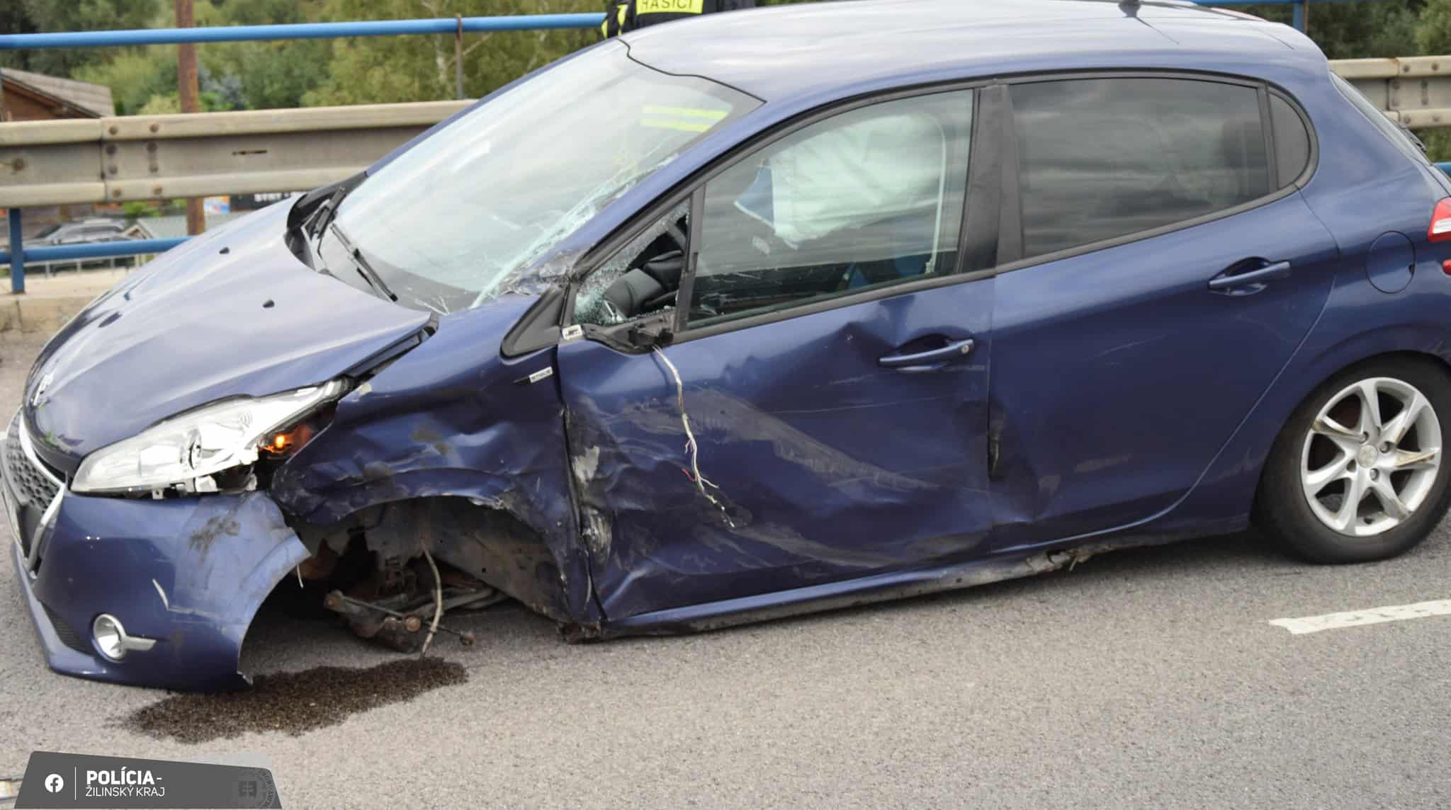 Opitý vodič spôsobil nehodu v Krásne nad Kysucou: Nafúkal 1,19 promile