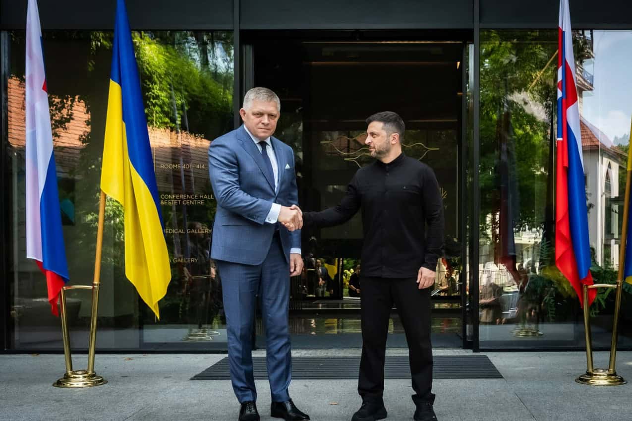 Fico po rokovaní so Zelenským: Podporujeme mier, prímerie a európsku cestu Ukrajiny