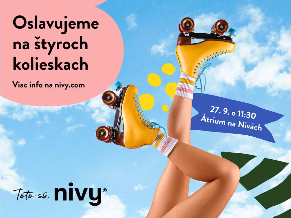 Nivy oslavujú na štyroch kolieskach – pridajte sa!