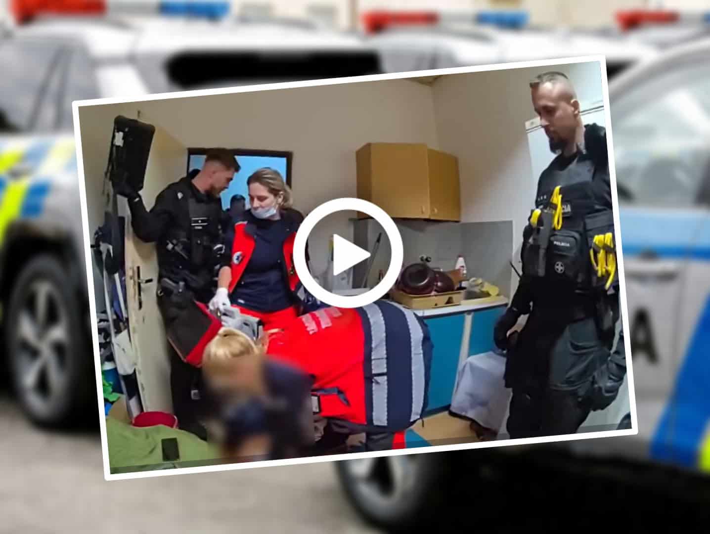 VIDEO KRVAVÁ DRÁMA Žena skončila s nožom zapichnutým v srdci! Boj o život, zadržali 2 mužov