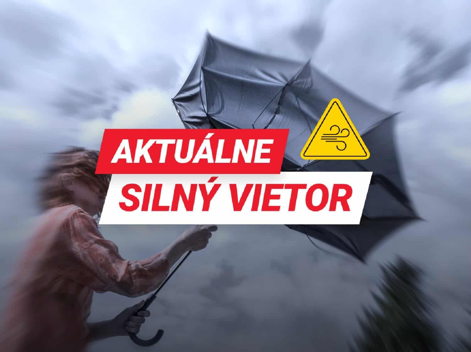 SHMÚ vydal výstrahu: Silný vietor zasiahne viaceré kraje Slovenska už v sobotu večer