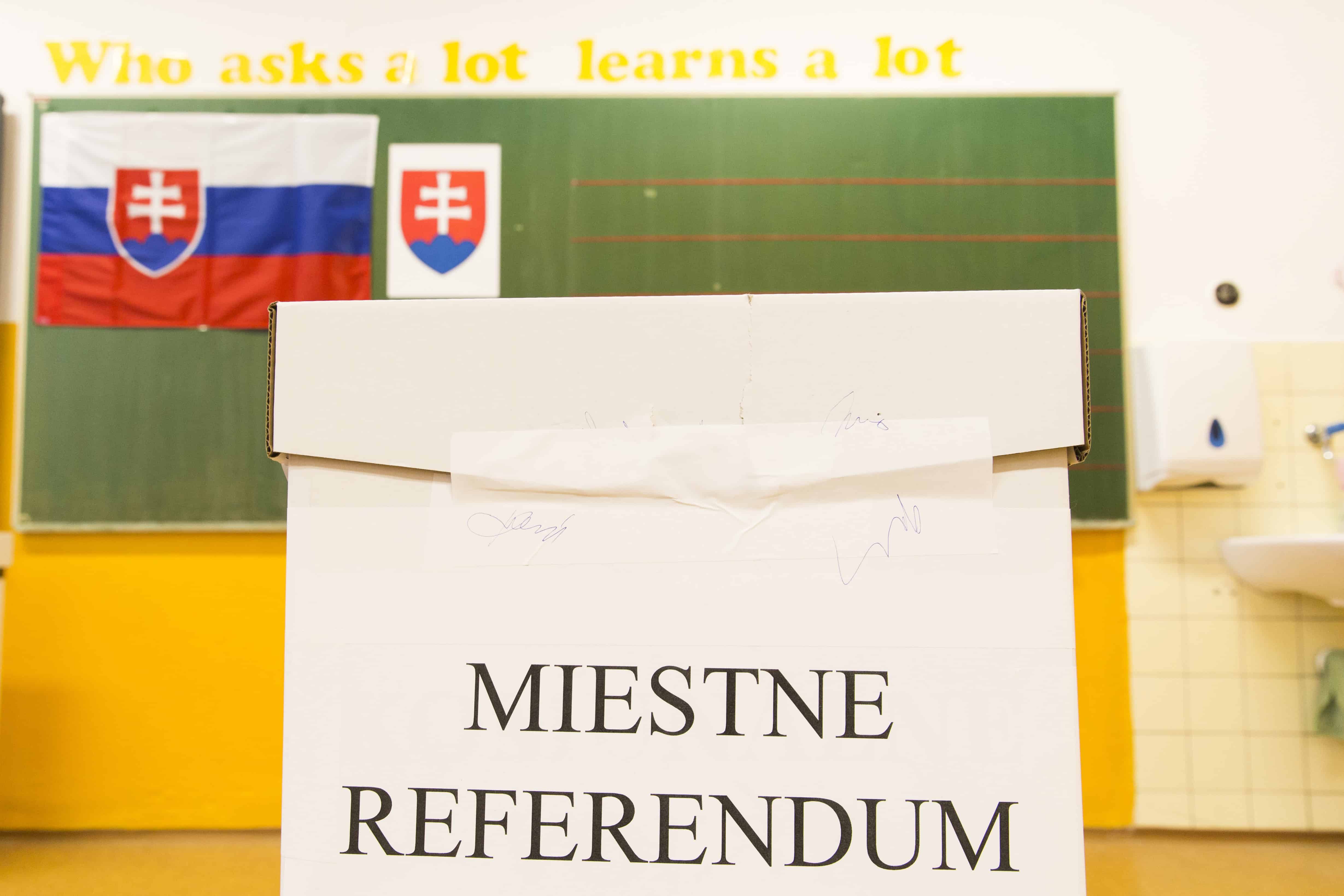 Zmena v miestnych referendách: V tej istej veci bude možné hlasovať až po dvoch rokoch