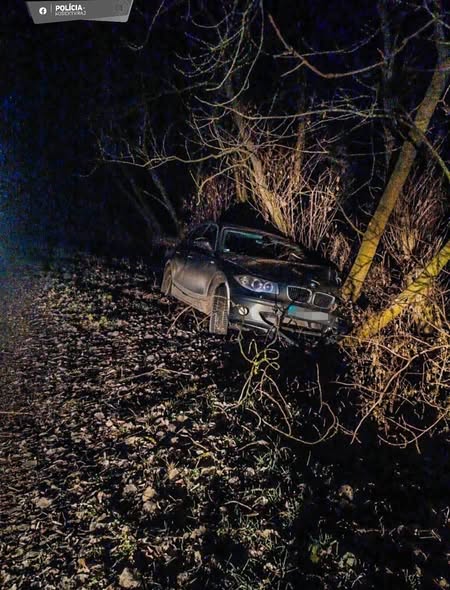 Kuriózne prípady v Košickom kraji: Dvaja maloletí šoférovali bez vodičáku, jeden skončil v aute pri strome