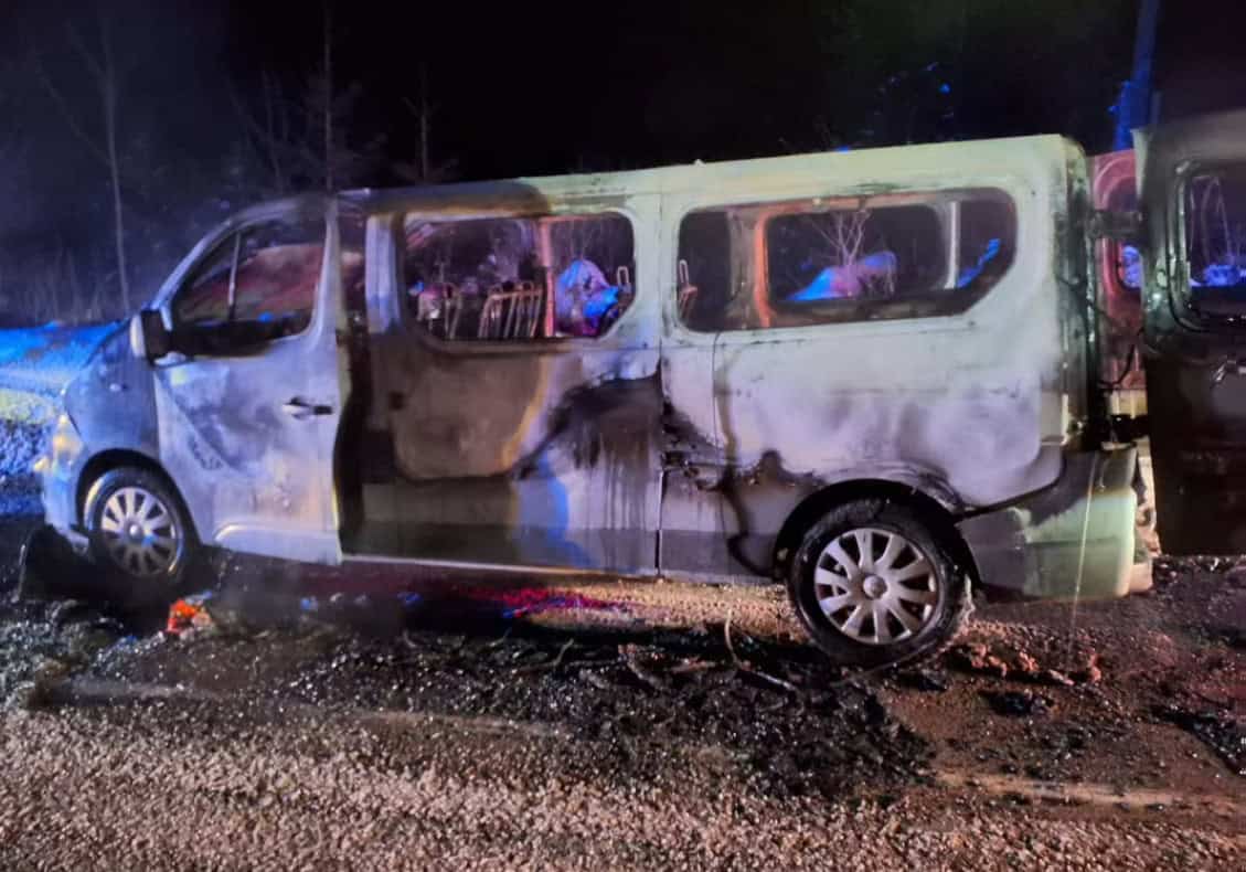 Požiar dodávky v Prešove – hasiči zasahovali, škoda za 25-tisíc eur