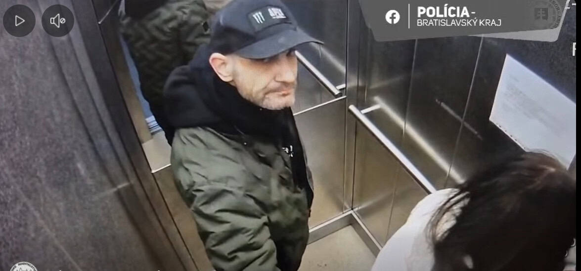 Polícia pátra po zlodejovi z Fedinovej ulice v Bratislave – pomôžte ho identifikovať