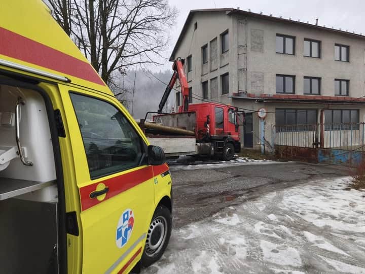 FOTO Hrozné nešťastie pri práci: Fatálny pád, zasahovali záchranári