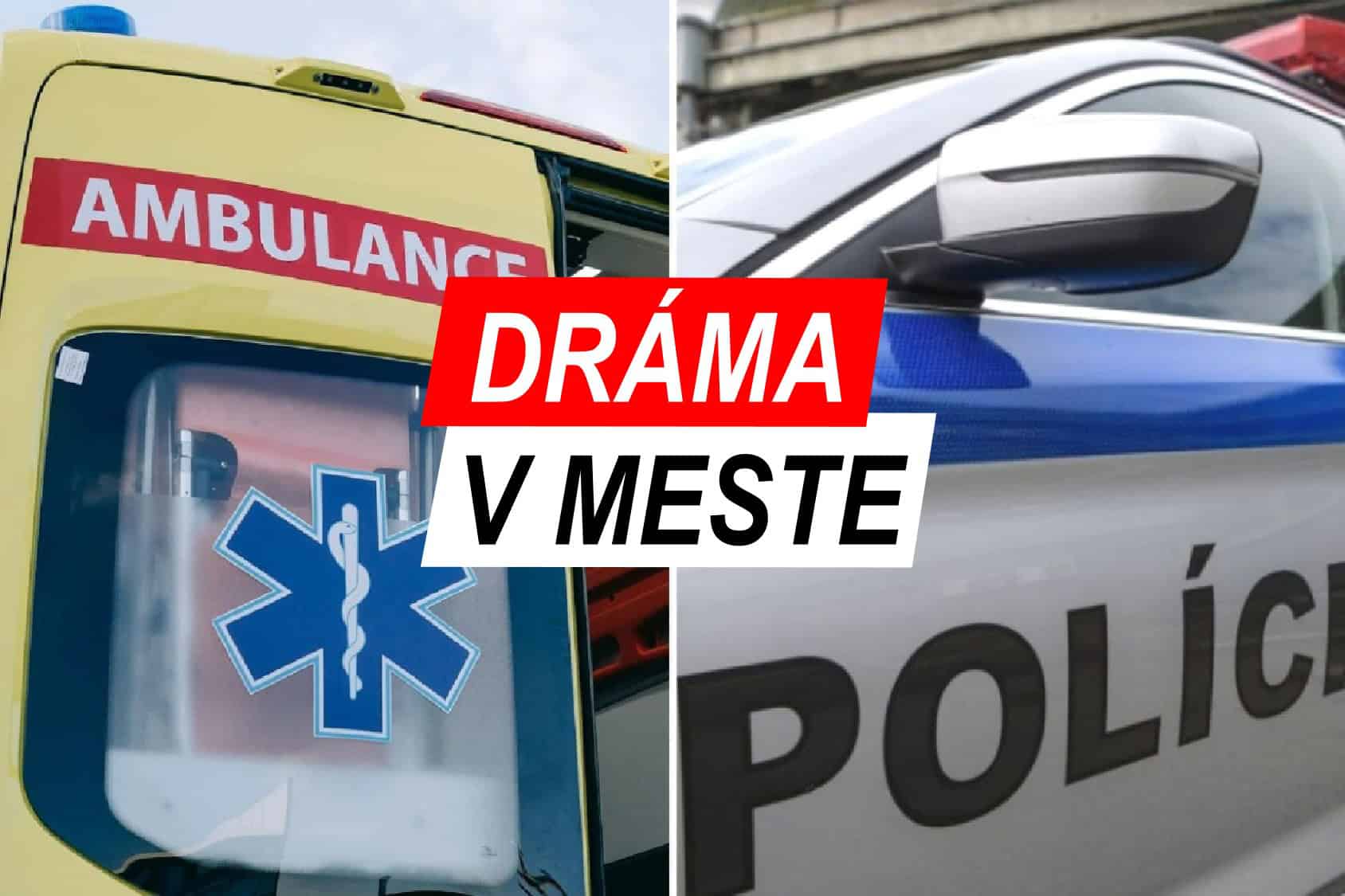 Dramatický nočný zásah v centre mesta: Policajti vyslobodili zranenú ženu, muža zadržali