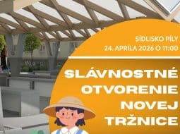 Prievidza má novú modernú tržnicu: Obyvatelia už nakupujú v zrekonštruovaných priestoroch na sídlisku Píly