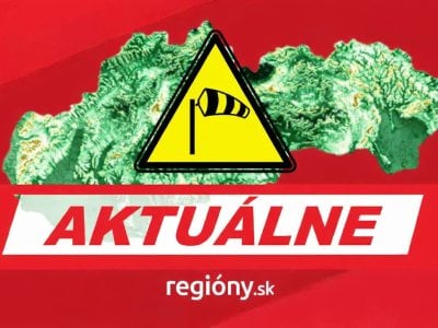 SHMÚ vydal výstrahu pred silným vetrom na horách: Ktoré okresy zasiahne nebezpečné počasie?