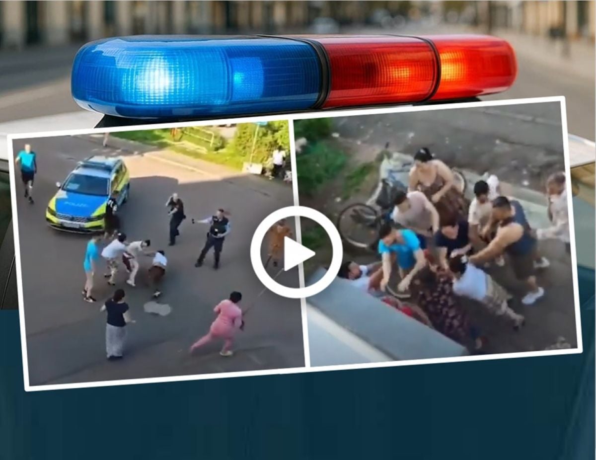 BRUTÁLNA HROMADNÁ BITKA na ulici: Policajti sa najprv iba prizerali, hlásia 7 zranených. Šokujúce VIDEO