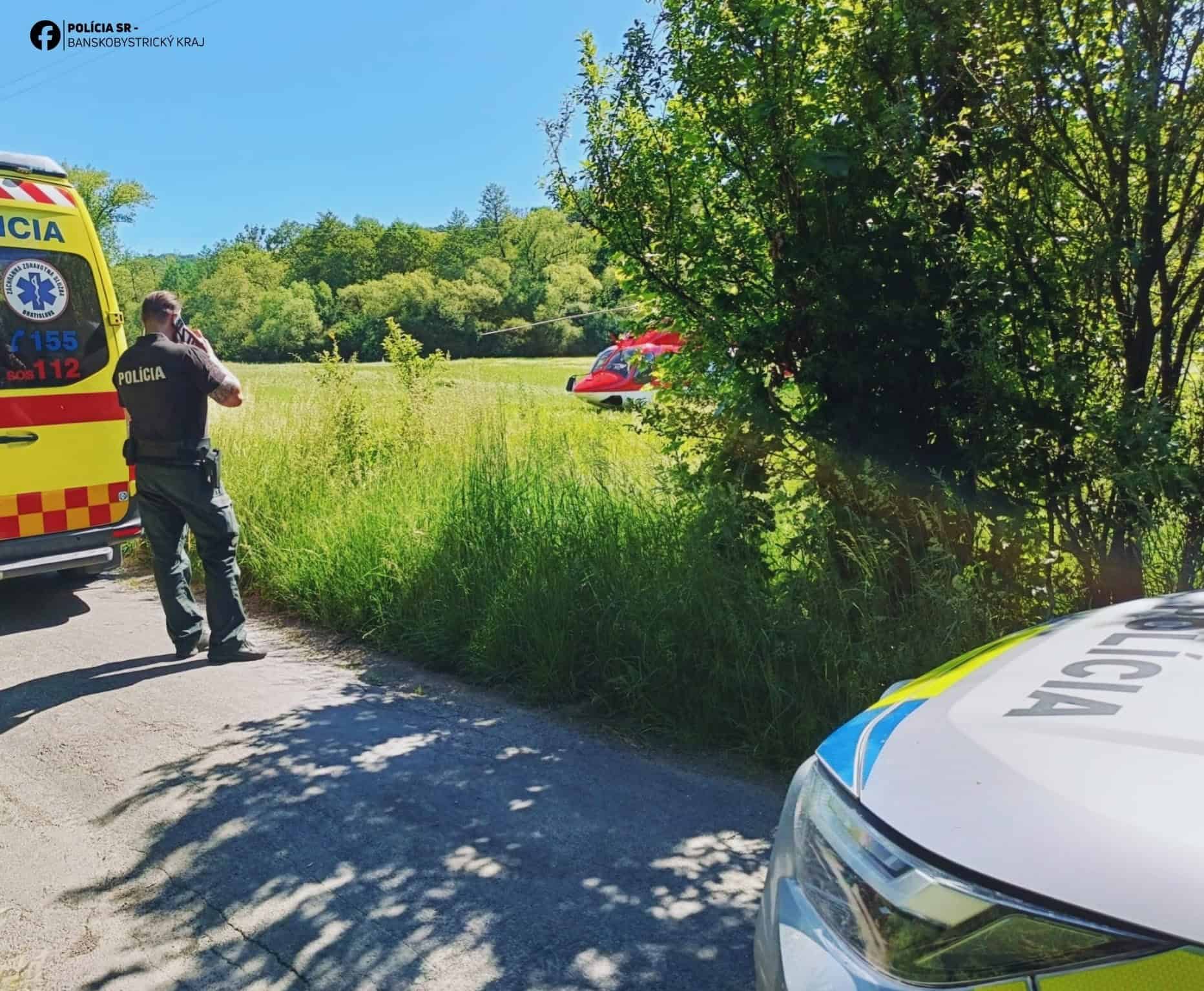 AKTUÁLNE Ďalší ÚTOK NOŽOM! Vyslať museli aj vrtuľník, zasahuje polícia. Prvé info a FOTO z miesta